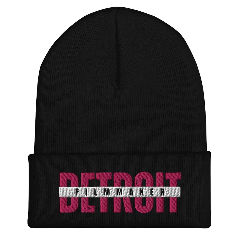 Detroit Filmmaker Pink Beanie